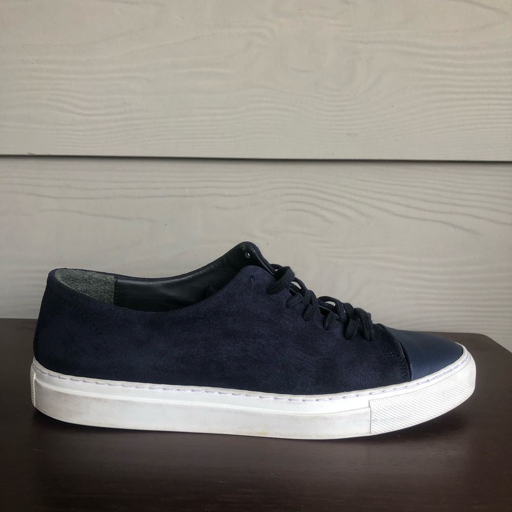 AXEL ARIGATO Women’s  Shoes Size US 9 Suede Leather Navy Color